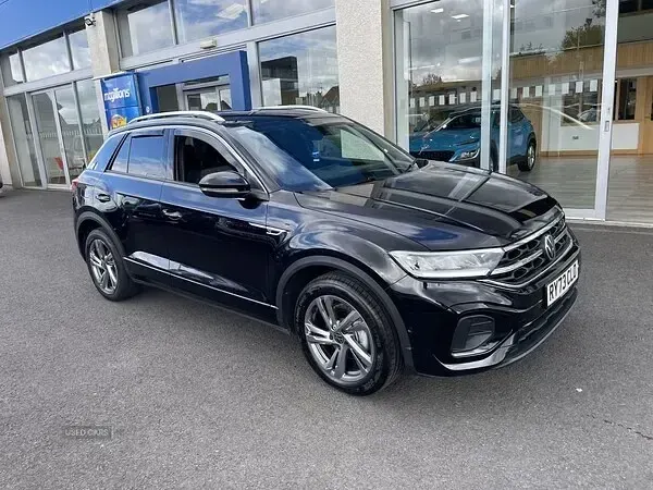Used VW T-Roc R-line 150 HP (110 kW) 2024 Black SUV