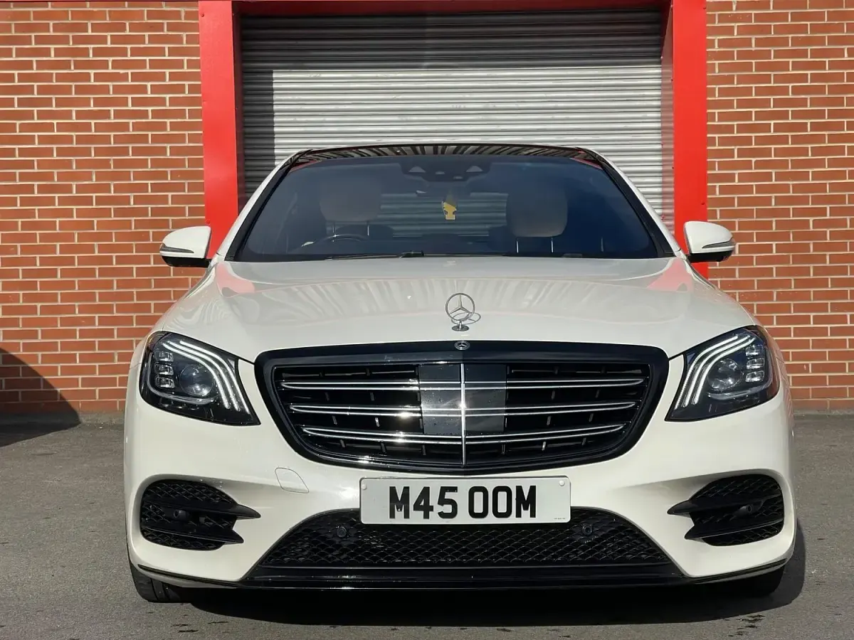 Used Mercedes S450 AMG Line Premium Plus 389 HP (286 kW) 2018 White Sedan