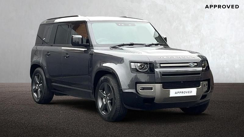 Grey Used 2024 Land Rover Defender HSE Dynamic SUV | £69,990 (Expensive) - Image 1/4
