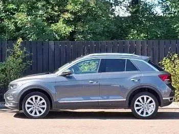 Used VW T-Roc SEL 150 HP (110 kW) 2021 Grey SUV