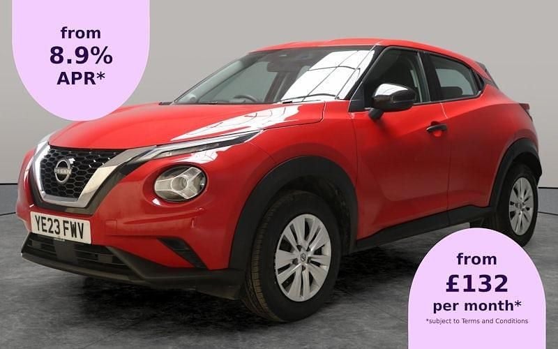 Red Used 2023 Nissan Juke Visia SUV | £11,621 (Super price) - Image 1/3