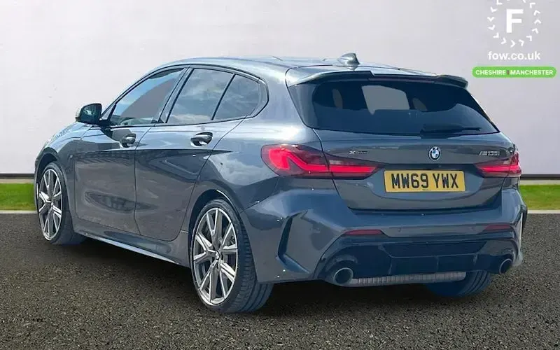 Used BMW M135 Comfort Edition 306 HP (225 kW) 2020 Grey Hatchback