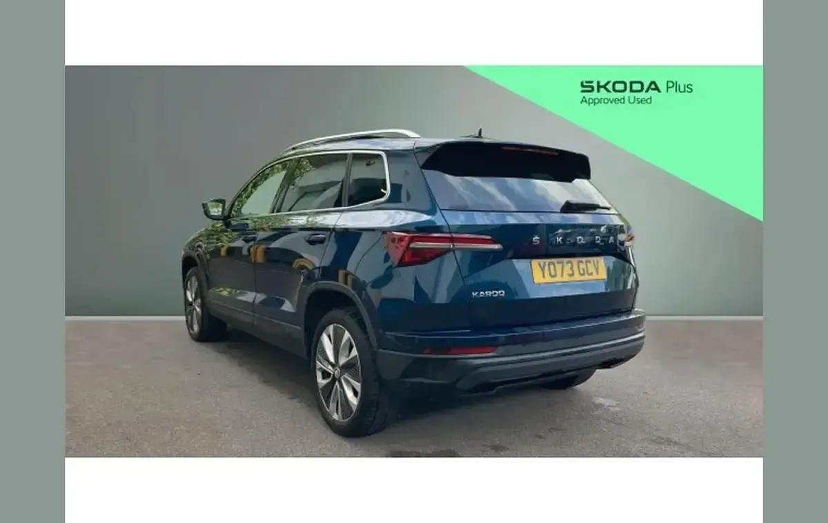 Used Skoda Karoq SE L 150 HP (110 kW) 2023 Blue SUV