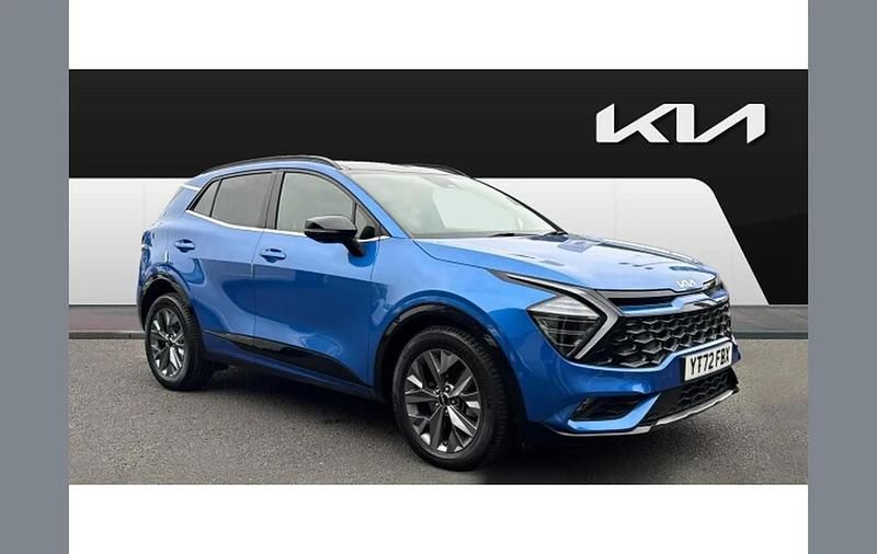 Blue Used 2022 Kia Sportage GT-Line S SUV | £25,448 (Fair price) - Image 1/4