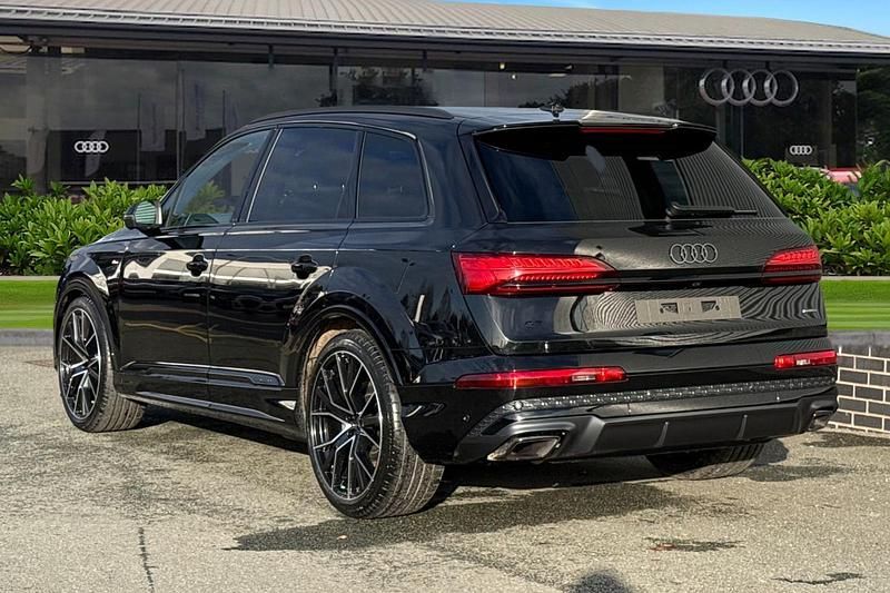 New Audi Q7 Black Edition 2025 Black SUV