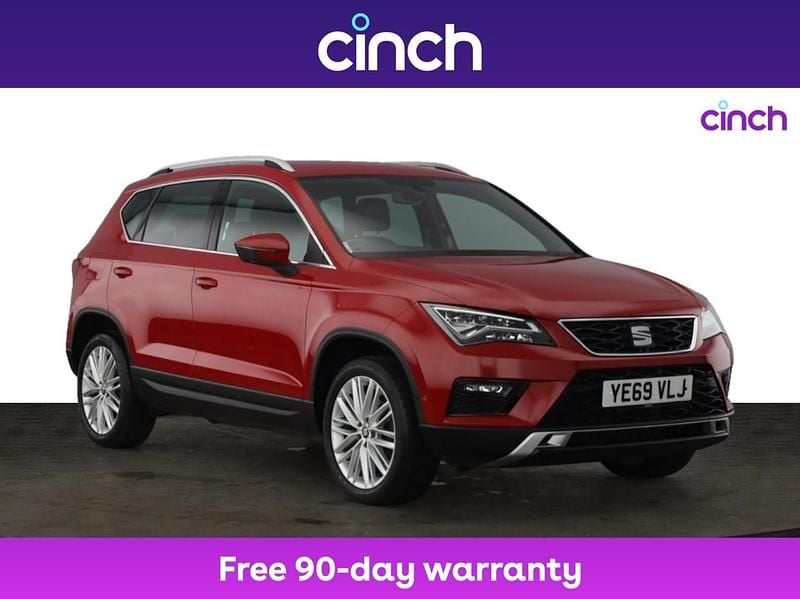 Red Used 2019 Seat Ateca XCELLENCE SUV | £15,499 (Good price) - Image 1/3