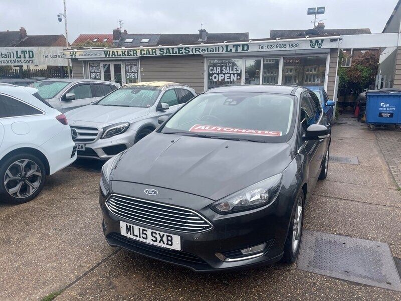Grey Used 2015 Ford Focus Titanium Hatchback | £7,495 (A bit pricey) - Image 1/4