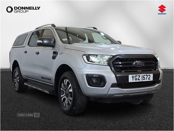 Silver Used 2022 Ford Ranger Wildtrack Pickup | £18,995 (Fair price) - Image 1/4