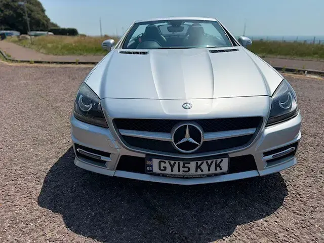 Used Mercedes SLK250 AMG 2015 Silver Cabriolet