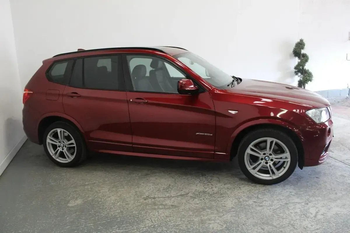 Used BMW X3 M Sport 184 HP (135 kW) 2012 Red SUV