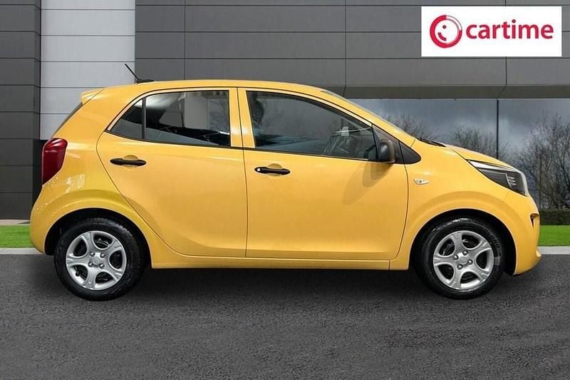 Used Kia Picanto 66 HP (48 kW) 2021 Yellow Hatchback