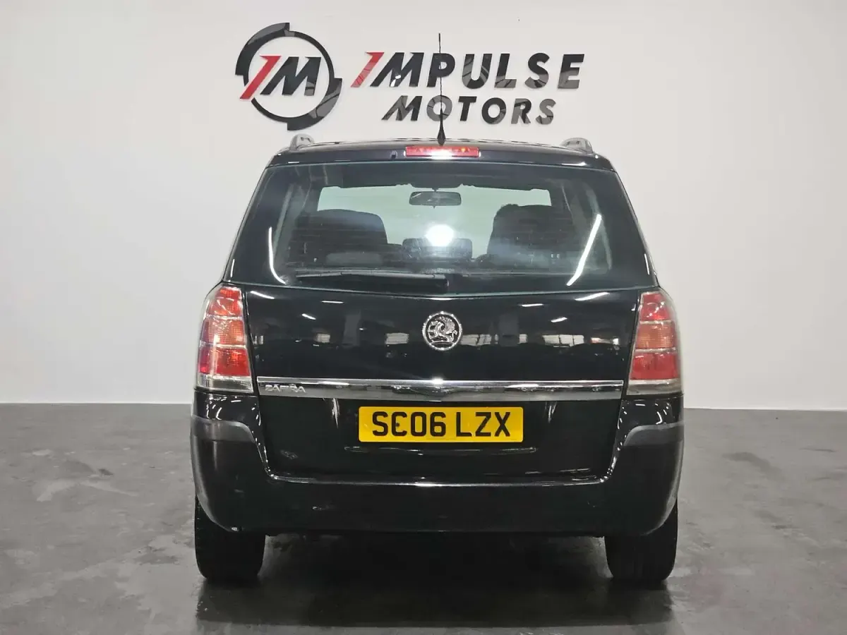 Used Vauxhall Zafira 2006 Black MPV
