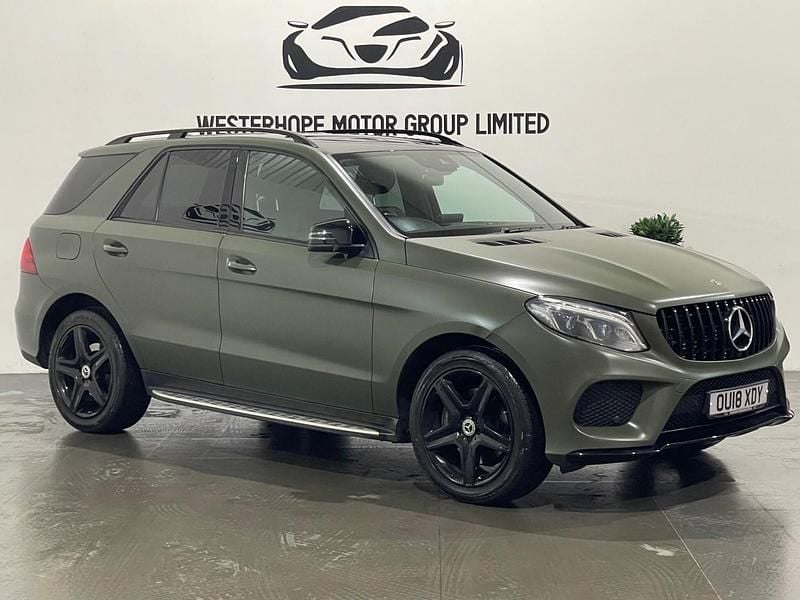 Used Mercedes GLE250 AMG 2018 Green Estate