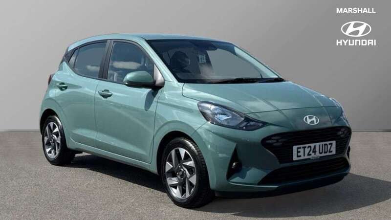 Green Used 2024 Hyundai i10 Advanced Hatchback | £14,737 (Fair price) - Image 1/4
