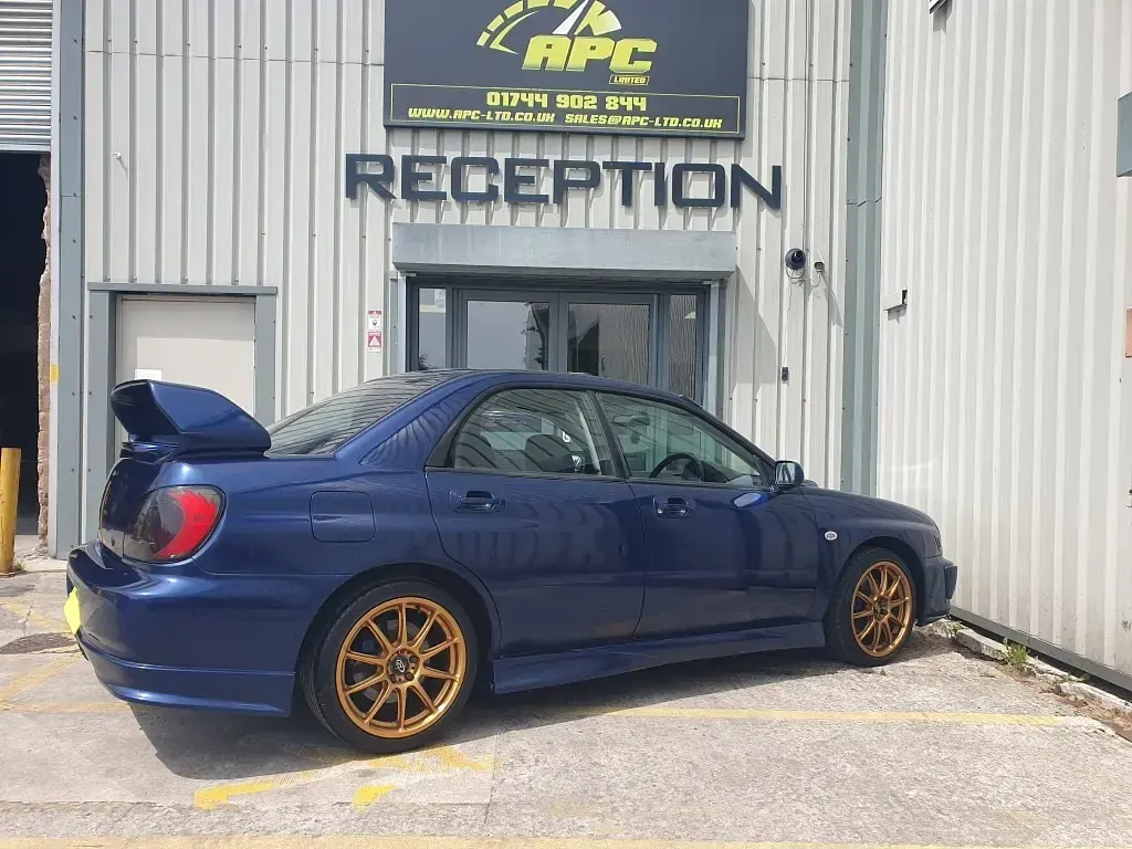 Used Subaru Impreza 2001 Blue Sedan