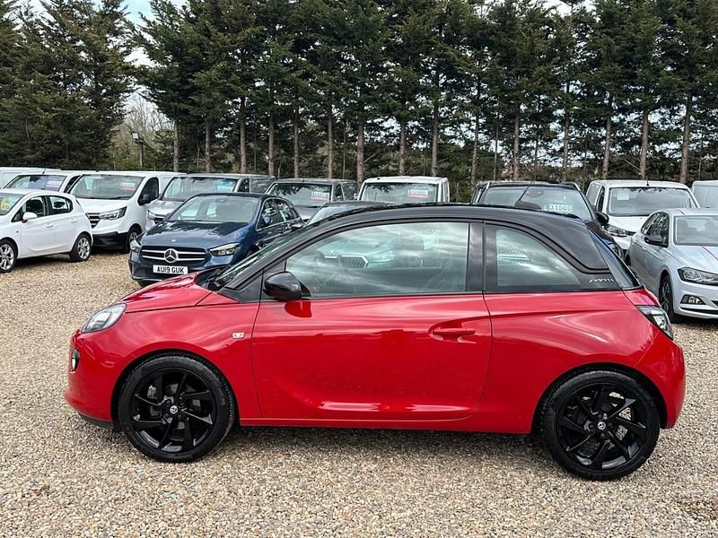 Used Vauxhall Adam 70 HP (51 kW) 2019 Red Hatchback