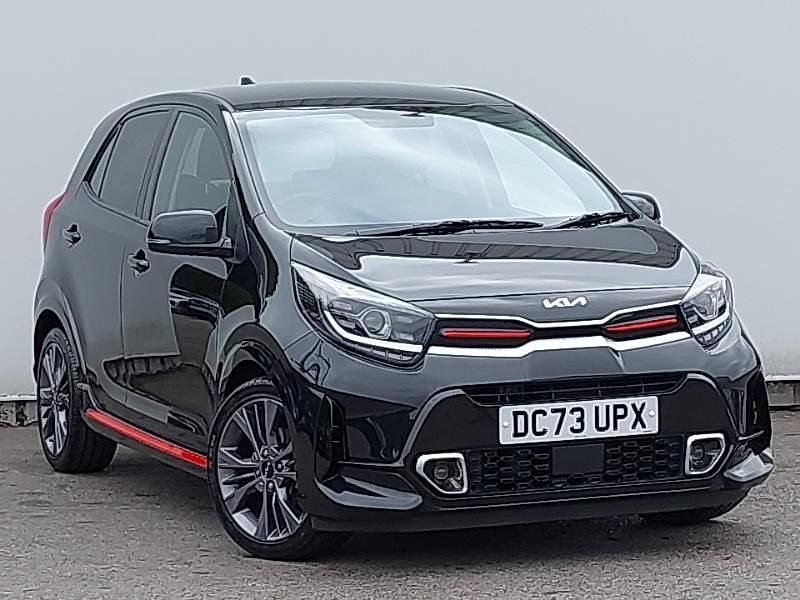 Black Used 2024 Kia Picanto 4 Hatchback | £15,498 (Fair price) - Image 1/4
