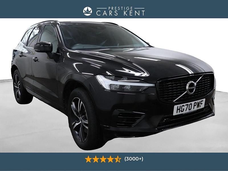 Black Used 2021 Volvo XC60 R-Design SUV | £29,732 (Good price) - Image 1/3