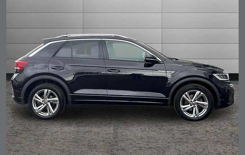 Used VW T-Roc R-line 150 HP (110 kW) 2022 Black SUV