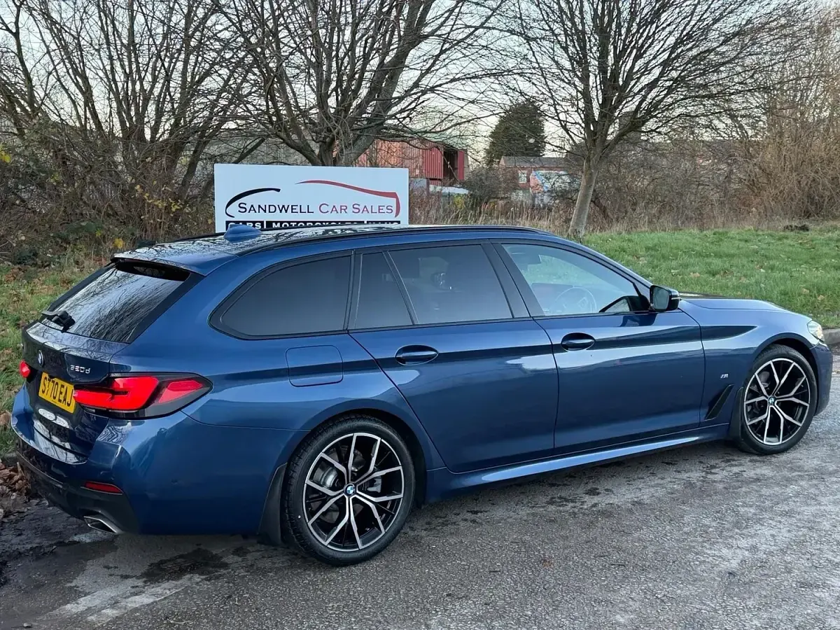 Used BMW 520 M Sport 2020 Blue Estate