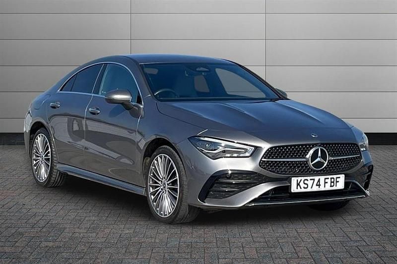 Used Mercedes CLA250e AMG Line Premium 218 HP (160 kW) 2024 Mountain grey Sedan
