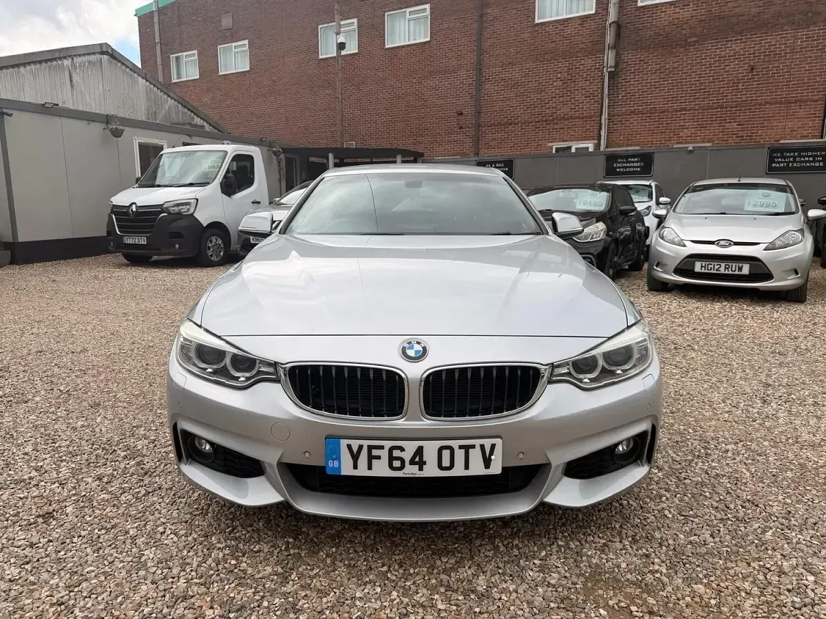 Used BMW 430 M Sport 254 HP (186 kW) 2014 Silver Coupe