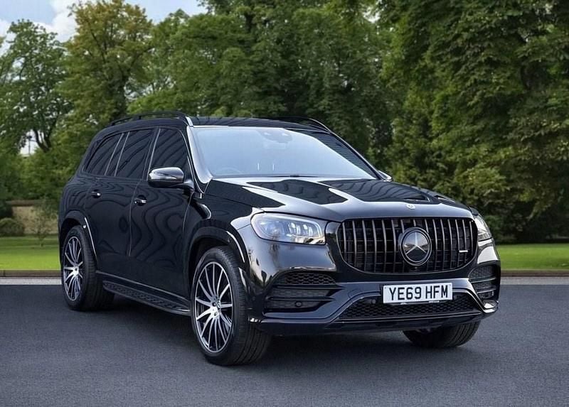 Used Mercedes GLS400 AMG line 2019 Black SUV