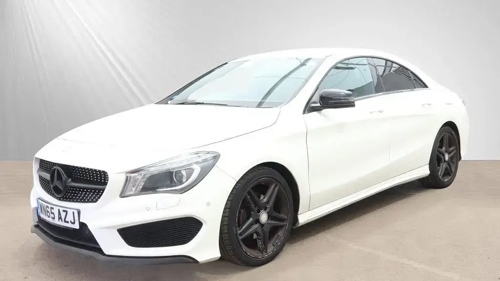 Used Mercedes CLA200 AMG 2015 White Coupe
