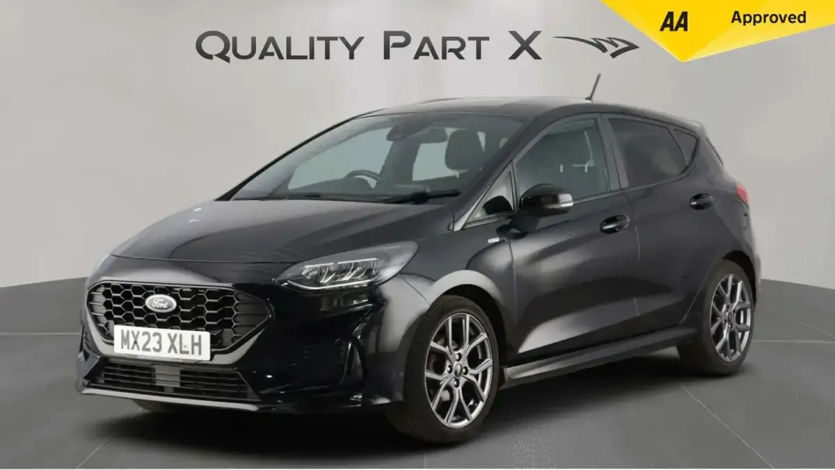 Used Ford Fiesta ST-Line 100 HP (73 kW) 2023 Black Hatchback