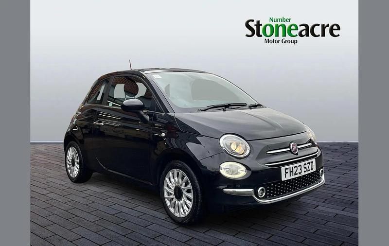 Black Used 2023 Fiat 500 Hatchback | £9,999 (Fair price) - Image 1/4