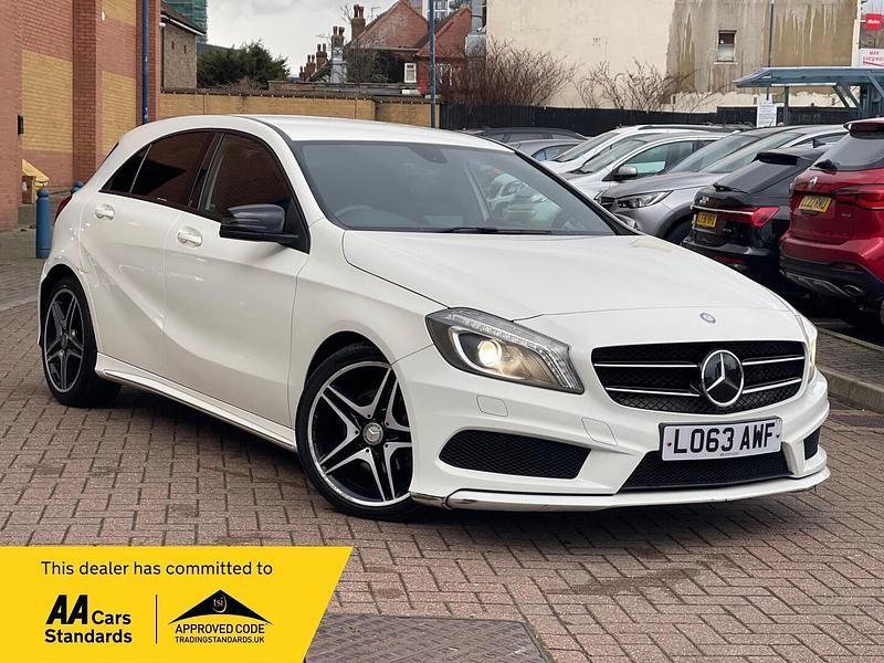 White Used 2014 Mercedes A200 AMG Hatchback | £8,399 (Fair price) - Image 1/4