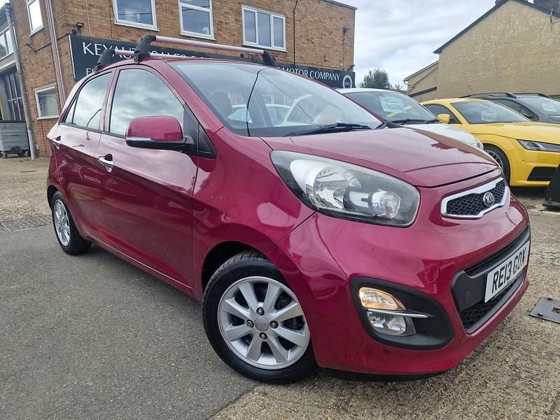 Pink Used 2013 Kia Picanto 2 Hatchback | £5,250 (Fair price) - Image 1/4