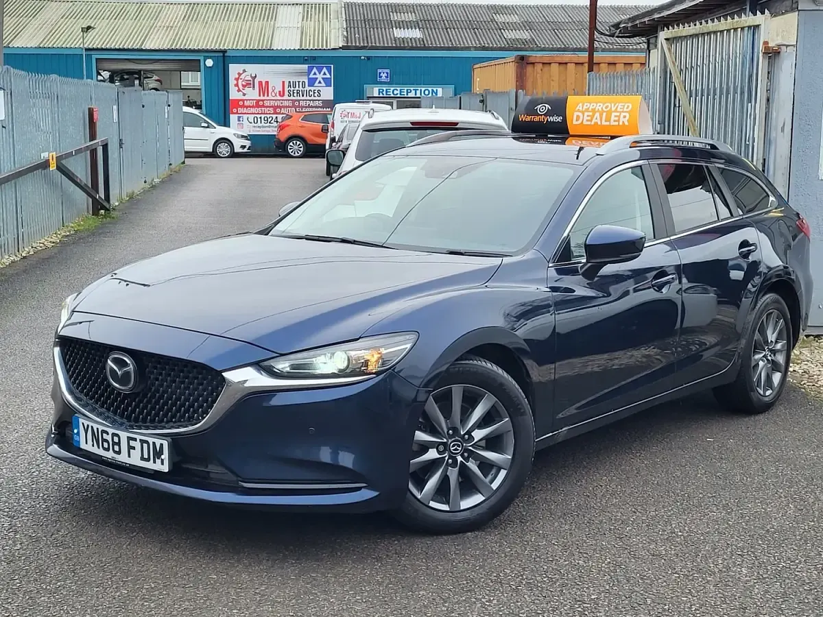 Used Mazda 6 150 HP (110 kW) 2018 Blue Estate