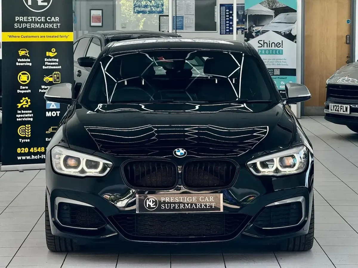 Used BMW M140 M Sport 335 HP (246 kW) 2017 Black Hatchback