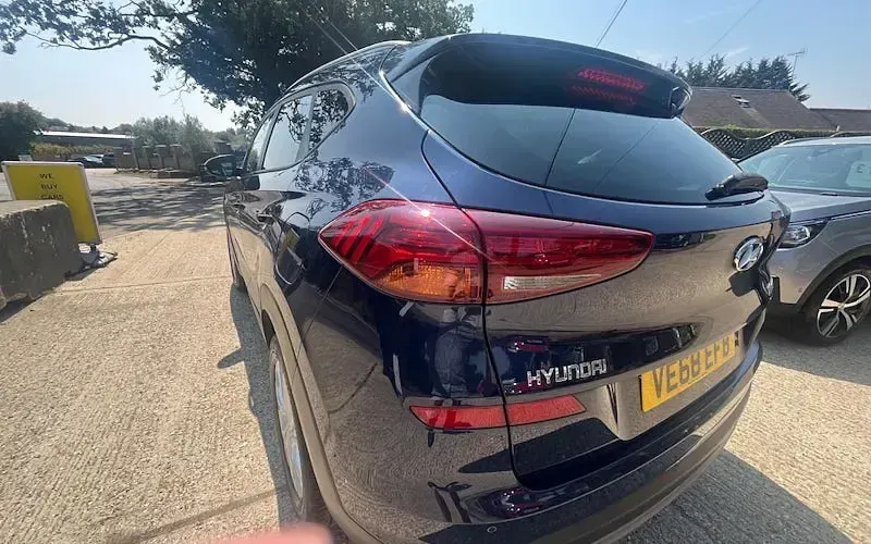 Used Hyundai Tucson SE 177 HP (130 kW) 2018 Blue SUV