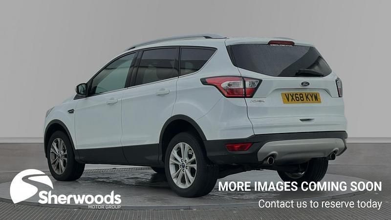 Used Ford Kuga Titanium 120 HP (88 kW) 2018 White SUV