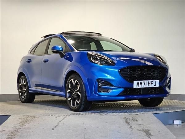 Blue Used 2021 Ford Puma ST-Line X SUV | £19,872 (Expensive) - Image 1/1