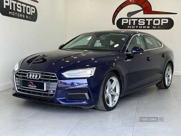Used Audi A5 Sport 190 HP (139 kW) 2019 Blue Coupe