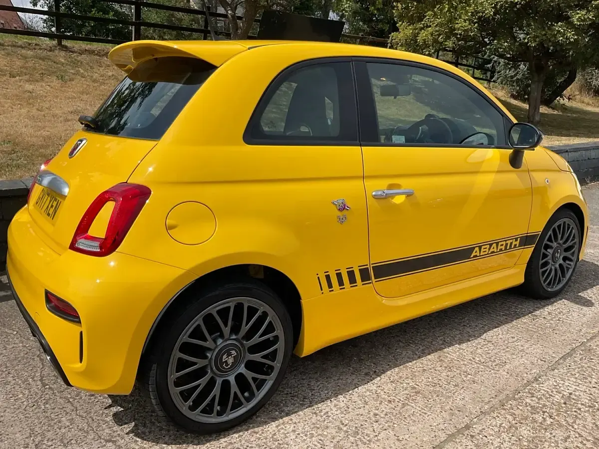 Used Abarth 595 2017 Yellow Hatchback