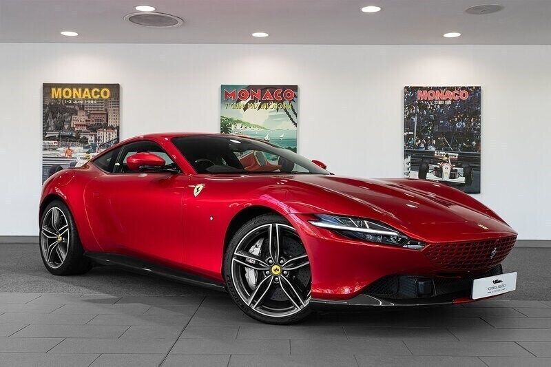 Rosso portofino Used 2021 Ferrari Roma Coupe | £139,500 - Image 1/4
