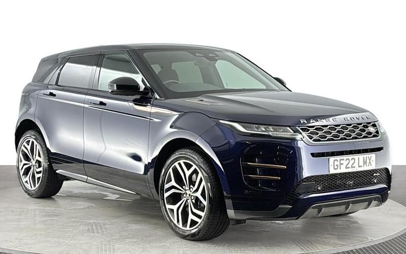 Used Land Rover Range Rover evoque R-Dynamic 253 HP (186 kW) 2022 Blue SUV