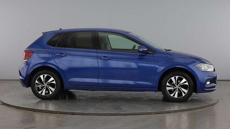 Used VW Polo Match 80 HP (58 kW) 2020 Blue Hatchback