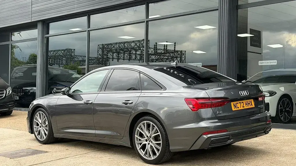 Used Audi A6 Black Edition 2022 Grey Sedan