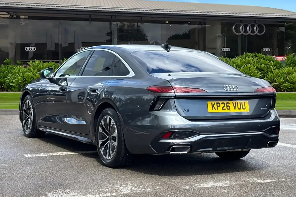 New Audi A6 S-Line 2026 Grey Sedan