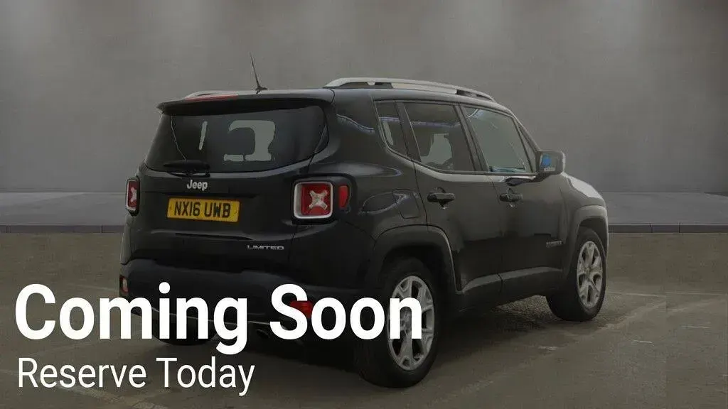 Used Jeep Renegade Limited 120 HP (88 kW) 2016 Black SUV