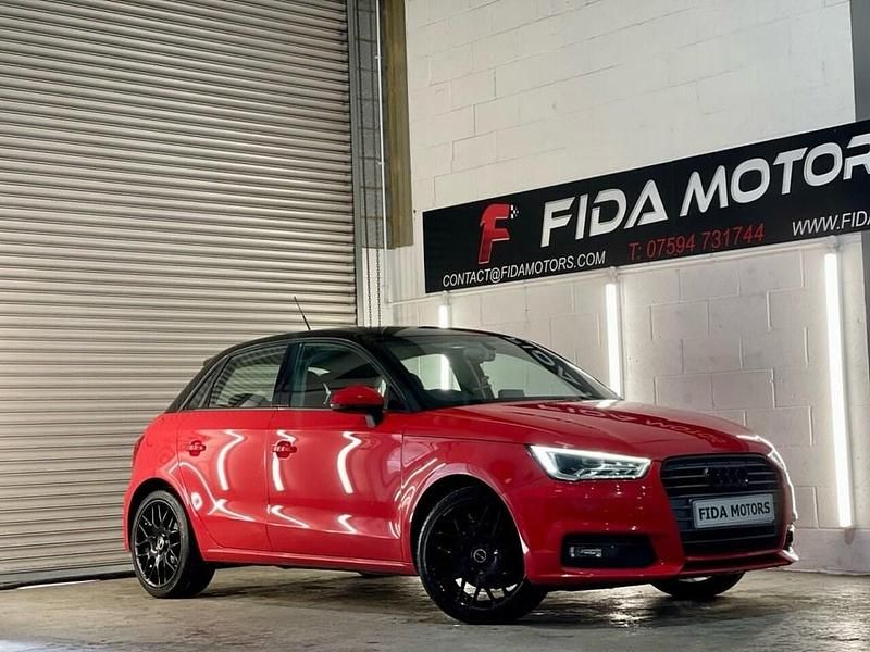 Red Used 2016 Audi A1 Sportback Sport Hatchback | £8,995 (Fair price) - Image 1/4