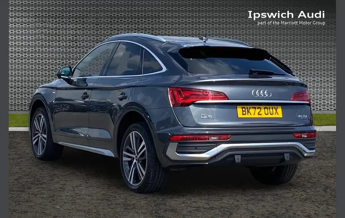Used Audi Q5 S-Line 200 HP (147 kW) 2022 Grey SUV
