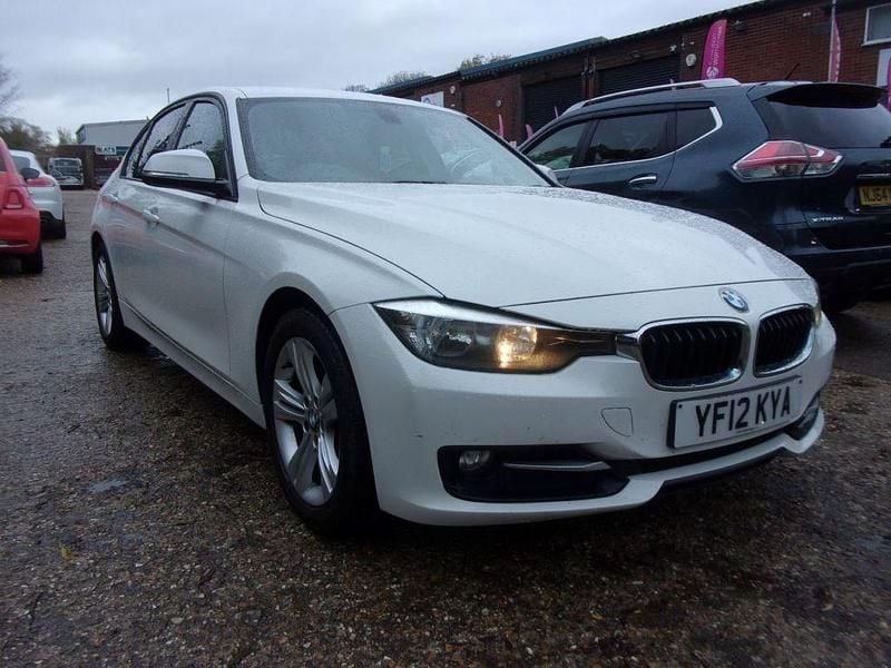 White Used 2012 BMW 320 Sport Line Sedan | £3,695 (Fair price) - Image 1/4