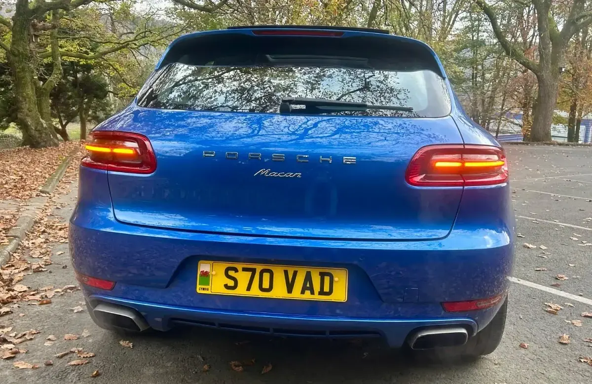 Used Porsche Macan 252 HP (185 kW) 2014 Blue SUV