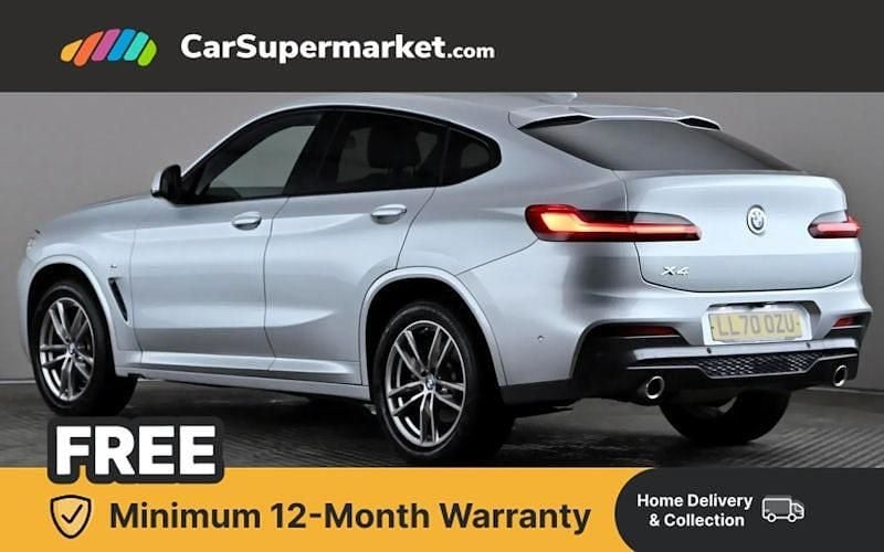 Used BMW X4 M Sport 190 HP (139 kW) 2020 Silver SUV